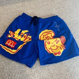 Travis scott McDonalds shorts